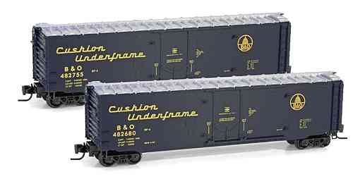 RARE - 50' Plug Door Box Car Baltimore & Ohio B&O 482680