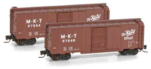 RARE - 40' Standard Box Car Single Door "Missouri-Kansas-Texas®" MKT 97649