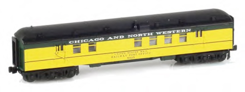 RPO CHICAGO AND NORTH WESTERN UNITED STATES MAIL RAILWAY POST OFFICE 9425