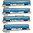 Great Northern Passenger Car 4-pack