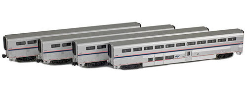 Amtrak Superliner 4 pack Phase IV b