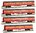 Southern Pacific Passenger Car 4-pack