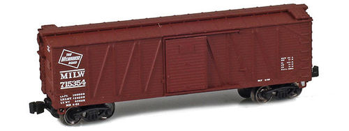Millwaukee 40’ Outside braced boxcar #715354