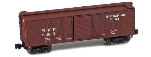 Nickel Plate Road 40’ Outside braced boxcar #8123