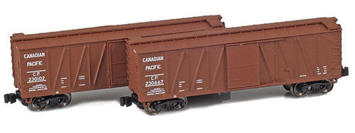 Canadian Pacific 40’ Outside braced boxcar #2-Pack