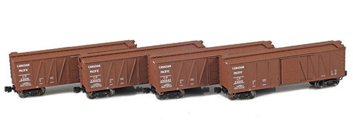 Canadian Pacific 40’ Outside braced boxcar #4-Pack 1