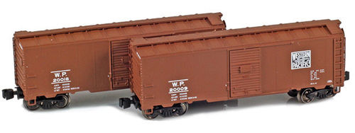 Western Pacific 40’ AAR boxcar 2pck.