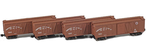 Northern Pacific 40’ Outside braced boxcar #4-Pack 1
