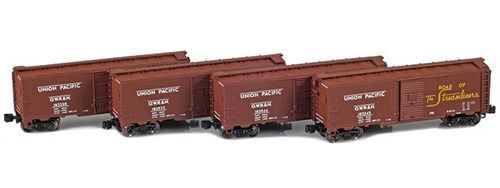 Union Pacific 40’ AAR boxcar #182933, 182944, 183228, 183245 - 4-pack