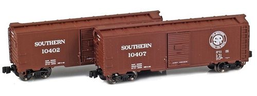 Southern 40’ AAR boxcar #10402, 10407 - 2-pack
