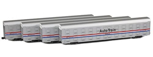 Amtrak Auto Train Autorack 4 pack Set #1 - Phase III - “AutoTrain”