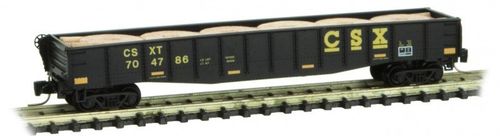 CSX 50’ gondola with fishbelly sides #704786