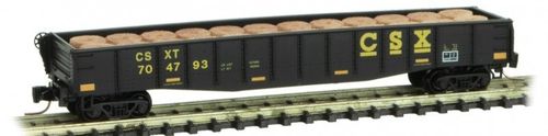 CSX 50’ gondola with fishbelly sides #704793