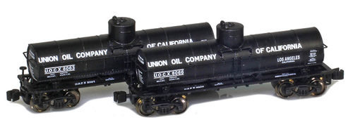 Union Oil Company of California #UOCX 8063, 8066 - 8,000 gallon tank car