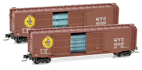 50' Standard Box Car Double Door "New York Central" 45358