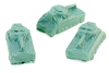 WWII Covered Army Tank (3-pack)