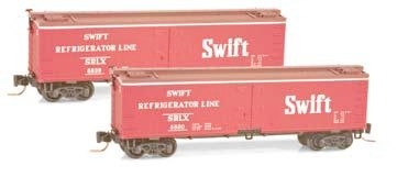 Wood Reefer Swift Refrigerator Lines SRLX 5820