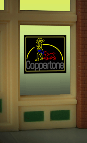 Window Sign COPPERTONE