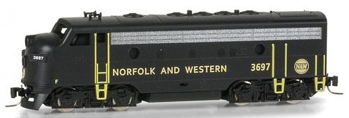 RE-RELEASE - F7-A  Norfolk & Western #3697