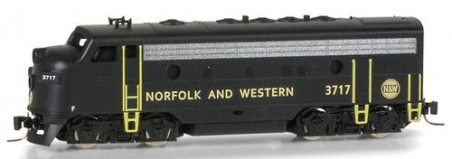 RE-RELEASE - F7-A  Norfolk & Western #3717