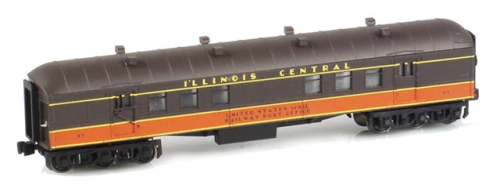 RPO Illinois Central UNITED STATES MAIL RAILWAY POST OFFICE