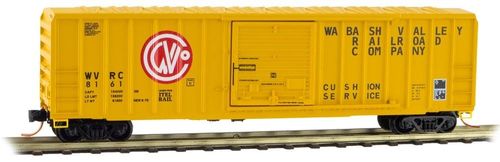 Wabash Valley 50' Rib Side Box Car #WVRG 8161