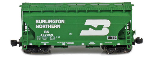 Burlington Northern  ACF 2-Bay Hopper #437359