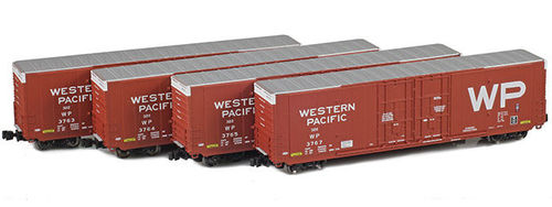 Western Pacific Greenville 60´ Boxcar #SET