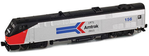 Amtrak GE P42 Phase I Heritage #156