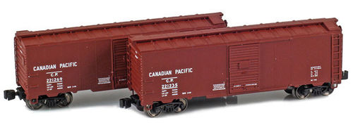 Canadian Pacific 40’ AAR boxcar 2pck.