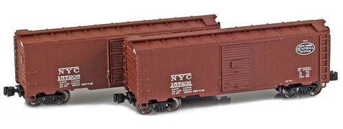 New York Central 40’ AAR boxcar 2pck.