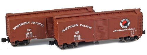 Northern Pacific 40’ AAR boxcar 2pck.