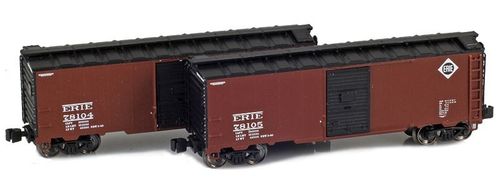 Erie 40’ AAR Boxcar 2-pack