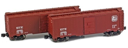 Kansas City Southern 40’ AAR Boxcar 2-Pack #14024, 14097