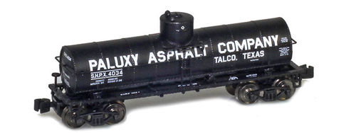 8,000 gallon tank car Paluxy Asphalt Co. - #SHPX 4034