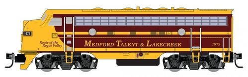 PRE-ORDER - F7-A  Medford, Talent and Lake Creek #MT&L 1972