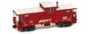 BNSF Wide vision caboose #999000