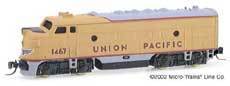 RARE - USED - F7-A Union Pacific #1458